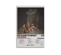 owengo Tate Mcrae-So Close To What Posters Hit Music Album Cover Wall Art Canvas Printing for Bedroom Deco12x18inch(30x45cm) Unframe-style