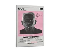 owengo Tyler The Creator-Igor Posters Pop Music Wall Art Canvas Printing for Room Aesthetics20x30inch(50x75cm) Frame-style