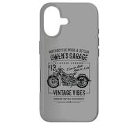 Owen's Garage Motorcycle Design for the Name Owen Case for iPhone 17