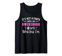 Owensboro Girl Party Walks In Kentucky Southern Pride Tank Top