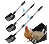 Owfeel Chicken Poop Scooper Chicken Coop Cleaning Tools Stretchable
