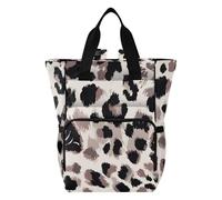 OWFKAY Baby Diaper Bag Backpack，Multifunction Baby Nappy Changing Bags with Insulated Pockets-Eye Leopard Print Pattern