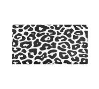 OWFKAY Bath Mats for Bathroom Front Door Mat Outside Entrance Leopard Pattern Kitchen Rugs Non Slip Washable Mats For Bedroom