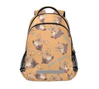 OWFKAY Capybara I Didn't Mean It Kids School Bags Book Bag School Backpack for Boys Girls Children Travel Rucksack Lightweight