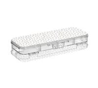 OWFKAY Clear Pencil Case Large Capacity Plastic Pencil Boxes School Supply Kids Classroom Boats Lighthouses and Ships