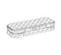 OWFKAY Clear Pencil Case Large Capacity Plastic Pencil Boxes School Supply Kids Classroom Somali Traditional