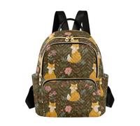 OWFKAY Cute Fox Woodland Women's Fashion Backpacks Rucksack Bag Back Pack Ladies for Travelling Work Lightweight