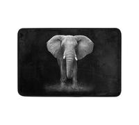 OWFKAY Doormat Welcome Door Mat- Elephant African Animal,Living Room Kitchen Floor Mat Home Indoor Outdoor Decoration 24X16INCH 60cmX40cm