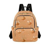 OWFKAY Fall Bow Pumpkin Women's Fashion Backpacks Rucksack Bag Back Pack Ladies for Travelling Work Lightweight