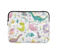 OWFKAY Laptop Case Sleeve 15-16inch,Soft Lining Padded Zipper Cover Carrying Bag for Men and Women,Cute Dinosaur Dino Funny