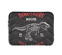 OWFKAY Laptop Case Sleeve 15-16inch,Soft Lining Padded Zipper Cover Carrying Bag for Men and Women,Dinosaurs Ruled