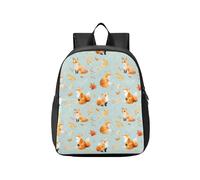 OWFKAY Little Kids Backpack Toddler School Elementary Bag Boys Girls M Fox Maple Leaf