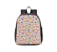 OWFKAY Little Kids Backpack Toddler School Elementary Bag Boys Girls S Fox Maple Leaf