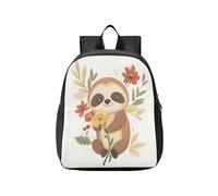 OWFKAY Little Kids Backpack Toddler School Elementary Bag Boys Girls S Sloth Flower