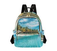 OWFKAY Maldives Beach Women's Fashion Backpacks Rucksack Bag Back Pack Ladies for Travelling Work Lightweight