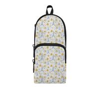 OWFKAY Pencil Pouch Holder Large Capacity Pen Case Organizer Travel Cosmetics Storage for Students Teens Adults Paris