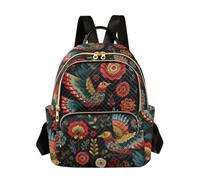 OWFKAY Russian Folk Art Bird Women's Fashion Backpacks Rucksack Bag Back Pack Ladies for Travelling Work Lightweight