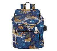 OWFKAY Travel Backpack Womens Rucksack Bag Girls Fashion Anti Theft Beach Shore Coast Ladies School Work Casual Daypack