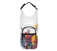 OWFKAY Water Bottle Carrier Bag Character Lifting Weights Bottle Pouch Holder Sports Water Bottle Accessories