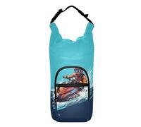OWFKAY Water Bottle Carrier Bag Character Riding Motorboat Bottle Pouch Holder Sports Water Bottle Accessories