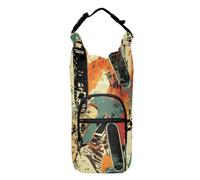OWFKAY Water Bottle Carrier Bag Graffiti Skateboard Pattern Bottle Pouch Holder Sports Water Bottle Accessories