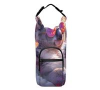 OWFKAY Water Bottle Carrier Bag Happy Koala Bear with Colorful Clouds Bottle Pouch Holder Sports Water Bottle Accessories