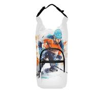 OWFKAY Water Bottle Carrier Bag Watercolor Character Playing Hockey Bottle Pouch Holder Sports Water Bottle Accessories