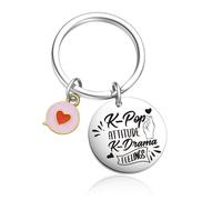 OWHOMS Korean Keychain Korean Drama Lover Gifts K-Pop Music Jewelry Boyfriend K-Pop Themed Keychain, K-pop Keychain, Standard