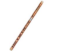 OWIEN Chinese Bamboo Transverse Flute Fife - C D E F G Tune Professional Bitter Bamboo Flute Beginner Beginner Student Musical Instrument Playing Flute(G)