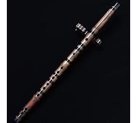 OWIEN Chinese Dizi One-section Bamboo Flute Professional Playing Flute Musical Instrument for Beginner Adult C/D/E/F/G Tune(G)
