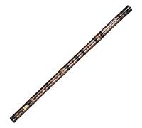 OWIEN Chinese Musical Dizi Clarinet Purple Bamboo Flute Musical Instrument Adult Beginner Fife Transverse Flute G/F/E/D/C Tune(C)