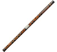 OWIEN Flute Professional Performance Bamboo Flute Extra Beginner Beginner Transverse Flute Student Ancient Style Musical Instrument(E)