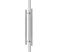 OWIEN Modern Commercial Entrance Handle, Grade-304 Stainless Steel Push Pull Door Handle, for Interior Exterior Door(80 * 50cm)