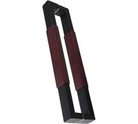 OWIEN Stainless Steel Wood Pull Handle for Interior Exterior, Heavy Duty Double Sided Sliding Door Handle, 1.4/2/2.6 Ft(Red,60cm/24in)
