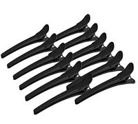 OWill 12 pack Hair Clips for Styling and Sectioning,Non Slip Professional Hair Clips, No Trace Plastic Hairdresser Clips for Thick and Thin Hair Professional Salon