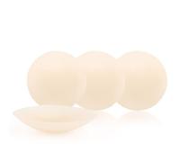 OWill 2 Pair Silicone Nipple Covers Invisible and Reusable Adhesive Nipple Cover Pasties for Women Nipple Covers and Tap (Pearl, 8cm)
