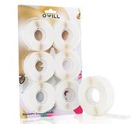 OWill 3000 Pcs Balloon Glue Dots, Removable Balloon Sticky Dots Double Sided Tape, Extra strong sticky for Crafting Wedding Christmas Birthday Party Decorations DIY Scrapbooking