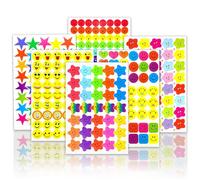 OWill 4980PCS Multicolor Cartoon Stickers for Scrapbook, Kid， Reward Chart Reward Charts, Achievement for Children