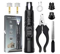 OWill Dog Nail Grinders with Nail Clippers,Professional Dog Claw Grind