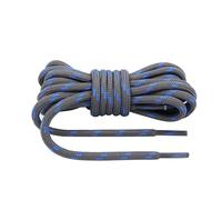OWITER 2 Pairs Heavy Duty Boot Laces 120cm for Working Boots, Timberland Boots, Men (Dark Grey Blue, One Size)