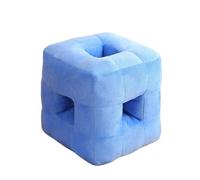 OWKAY Cube Nap Sleeping Pillow For Office Bread Neck Pillow with Hand Warmer kid School Vote Sleeping on Table Creative gift Brown