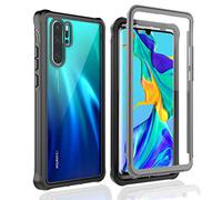 OWKEY Huawei P30 Pro Case - Full Body Protection, Rugged Case with Built-in Screen Protector for P30 Pro 2019 & New Edition 2020