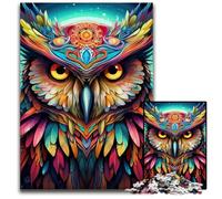Owl 1000 Piece Jigsaw Jigsaw Puzzles Challenging Brain Teaser, Family Activity, Home Decor, 26X38CM/10.23x14.96inch