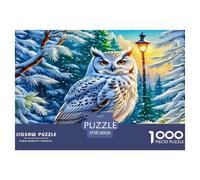 Owl 1000 Piece Jigsaw Puzzles - Jigsaw Puzzles for Adults 1000 Pieces Is Ideal As Gifts for The Whole Family And The Jigsaw 1000 Pieces for Adults