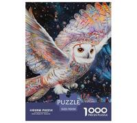 Owl 1000 Pieces Animation Paper Jigsaw Puzzle What Happens Next Beautiful Decoration for Adults And Kids 70x50cm/1000pcs