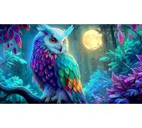 owl 1000 Pieces Jigsaw Puzzles for Adults Educational Games Jigsaw Puzzle Home Decors for Adults and Kids Age 12 Years Up 38x52cm/1000pcs