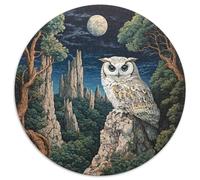 Owl 1000pcs Animation Jigsaw Puzzles What Happens Next Educational Games for Adults And Kids 1000pcs (67.5x67.5cm)