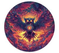 Owl 1000pcs Animation Jigsaw Puzzles What Happens Next Educational Games for Adults And Kids 1000pcs (67.5x67.5cm)