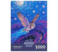 Owl 1000pcs Paper Jigsaw Puzzles Animal What Happens Next Beautiful Decoration for Adults And Kids 70x50cm/1000pcs
