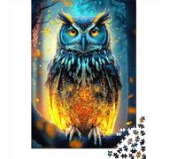 Owl 6 1000 Piece Puzzles For Adults Creative Rectangular Puzzle Paper Puzzle Puzzle Jigsaw for Friends Family 1000pcs (38x26cm)